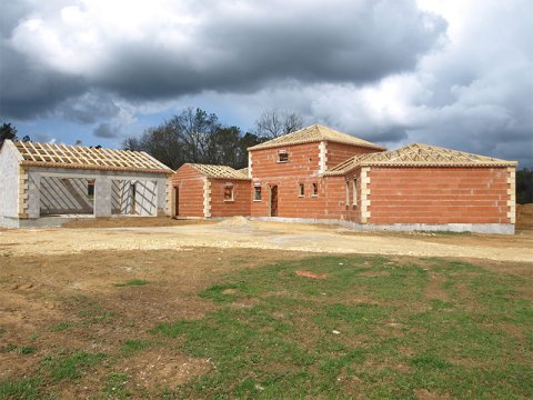Fabrication charpente traditionelle Groléjac